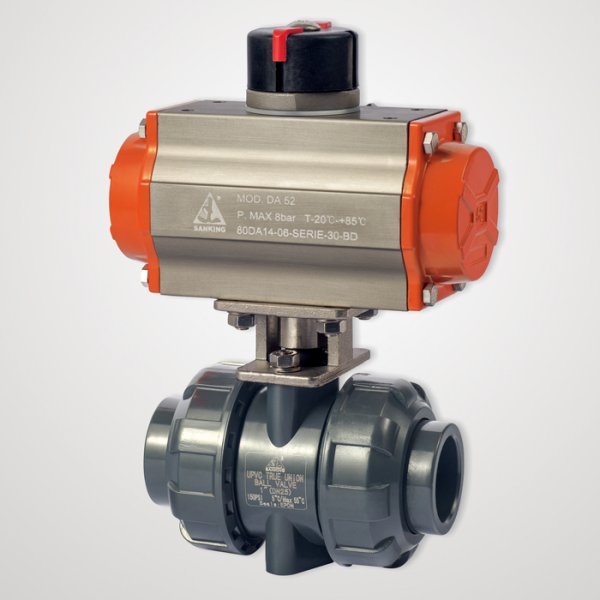Pneumatic Actuated True Union Ball Valve
