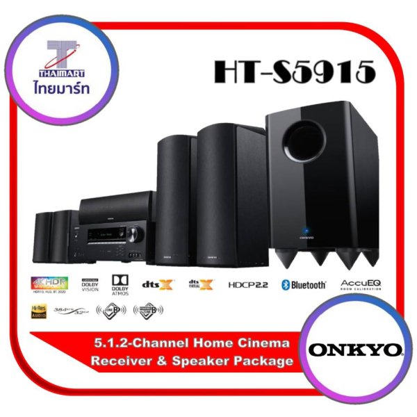 ONKYO HTS5910 Home Theater System 5.1.2 Channel