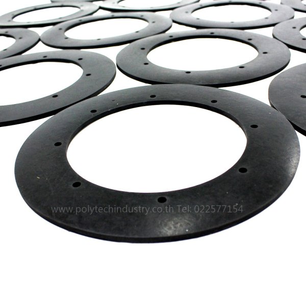 NBR FLANG GASKET Thickness 6 mm ( Mafe to Order) Polytechindustry