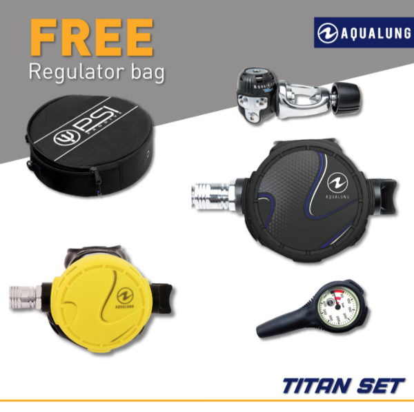 Aqualung Titan Regulator Set Thai Ocean Academy thaioceanacademy
