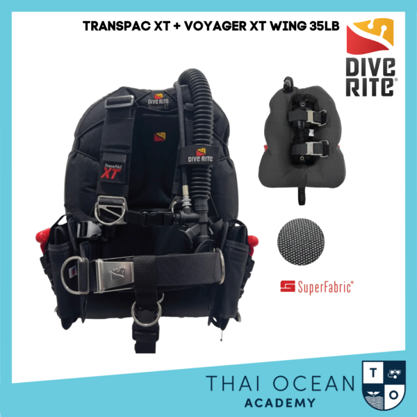 Dive Rite Transpac XT with VOYAGER XT WING (35LB) Thai Ocean Academy