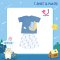 Tinybabe ชุดเสื้อยืดกางเกงขาสั้น FK0007