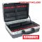 KEN-593-2510K กระเป๋าเครื่องมือทรงเจมส์บอนด์ Polypropylene Moulded Tool case