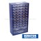 SEN-593-5320K กล่องเครื่องมือพลาสติกมีลิ้นชัก กล่องเก็บอะไหล่ (สีน้ำเงิน) SERVICES CASES
