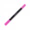 ปากกาเพ้นส์ผ้า Fabrico Dual Marker (สีชมพู)