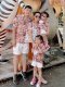 เสื้อฮาวาย เสื้อครอบครัว เด็ก&ผู้ใหญ่ Hawaiian aloha Shirts (ปลาบินโอโรส)