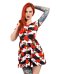 Liquor Brand SKULLS'N'ROSES Damen Kleid