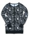 Liquor Brand OUIJA PATTERN Damen Cardigans