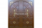 ประตูไม้สักบานคู่ D001