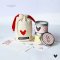 Rose soy wax candle