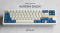 Wuque Studio Aurora R2  Custom keyboard ตัวล่าสุด Gasket mount (poron gasket set), Hot-swap