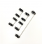 Durock Stabilizer Mechanical Keyboard Plate Mounted สีดำ สำหรับ คีย์บอร์ดขนาด 60% 65% 75% TKL