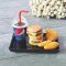 Dollhouse Miniatures Food Burger Fries Chicken KFC Pepsi Set