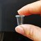 Miniature Clear Plastic Cup with Flat Lids Pack of 10