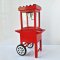 Dollhouse Miniatures Furniture Popcorn Red Cart