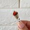 Dollhouse Miniatures Red Rose Bouquet Valentine's Gift Decoration