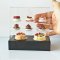Dollhouse Miniatures Cake Bakery Showcase Cabinet Furniture Display Decoration