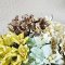 Mulberry Paper Flower for Handcrafted Wedding Card Scrapbooking Wholesale Lot 500Pcs