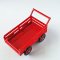 Dollhouse Miniatures Red Cart Decoration