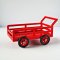 Dollhouse Miniatures Red Cart Decoration