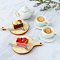 Dollhouse Miniatures Food Bakery Cake Tea cup Set