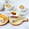 Dollhouse Miniatures Food Bakery Cake Tea Cup Set