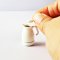 Dollhouse Miniatures Kitchenware Cookware Pitcher Jug White Set