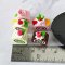 Dollhouse Miniature Food Bakery Mixed Fruit Tart Pie Set