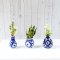 Dollhouse Miniatures Plant Vase