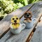 Dollhouse Miniatures Figurine Pet Puppy Dog