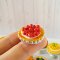 Dollhouse Miniatures Food Bakery Fruit Pie Sweet Dessert for Doll Barbie Blythe Decoration