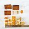 Dollhouse Miniatures Food Bakery Bread on Wood tray