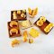 19 Bread Pastries Miniatures on Wood tray