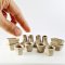 Miniatures Ceramic Flowers Plants Pots Mixed 15 Pcs