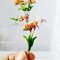 Miniatures Handmade Bird Paradise in Ceramic Vase