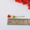 Dollhouse Miniatures Red Rose flowers Floral Fairy Garden Supply Decoration Set 5 Pieces