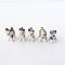 Dollhouse Miniatures Ceramic Figurine Animals Dog Puppy