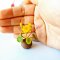 Miniatures Handmade Yellow Lotus Flowers Pot