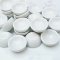 Miniatures Ceramic white Bowls Set 10 Pcs