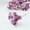Set 50 Pcs. Mulberry Paper Flowers Purple Baby's Breath Crafts Supplies