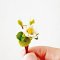 White Lotus Clay Flowers Handmade Miniatures