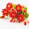 Red Lotus Clay Flowers Handmade Miniatures