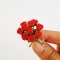Red Rose Bouquet Handmade Miniatures Flowers