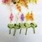 Miniatures Handmade Orchid Flowers 1:12 Scale