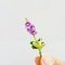 Set 5 Pcs. Miniatures Handmade Orchid Flowers 1:12 Scale