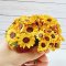 Handcrafted Paper Sunflower Bouquets – Set of 200 in 3 Sizes