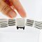 Ceramic White Dishes Plates 20 mm. for Dollhouse Miniatures