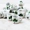 Green Leave Ceramic Coffee Tea Cups Mugs 15 mm.