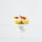 Tiny Mini White Ceramic Cake Stand 2.3 cm.