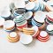 Tiny Mini Ceramic Bowls Hand Painted Mixed 5 Colors